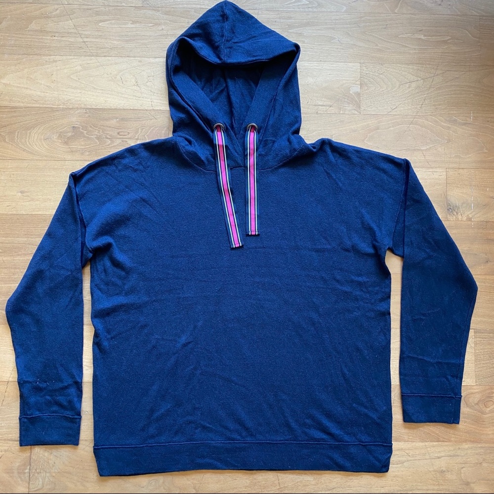 Catherine Malandrino Hooded Sweater w/Drawstring